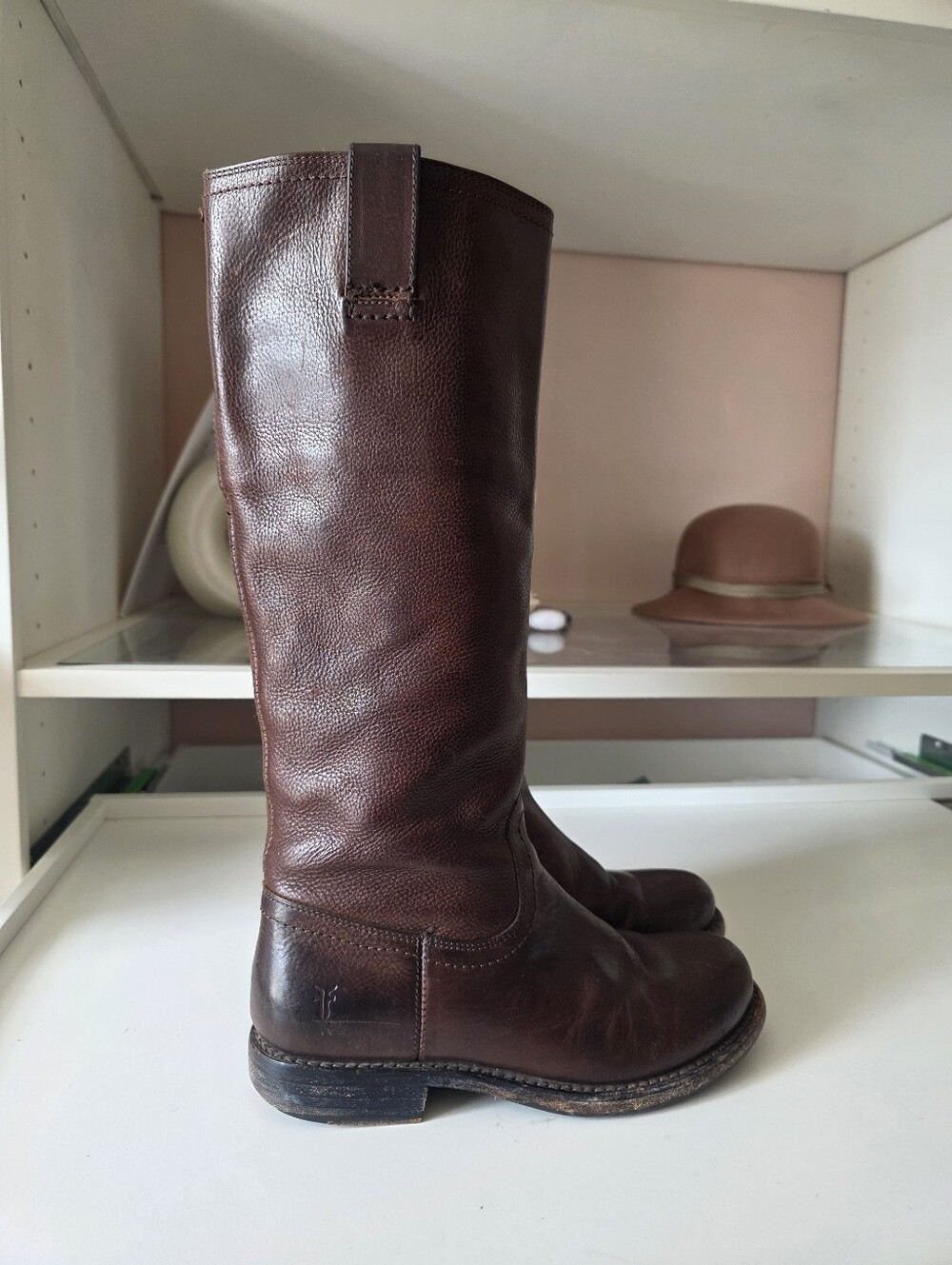Frye Men's Tall Leather Boot - Dark Brown